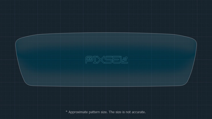 Protective glass Pixsel for dashboard PEUGEOT 2008 - 9.7“ 2024 -
