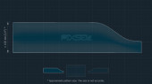 Protective glass Pixsel for dashboard DENZA N7 - 16.7“ 2023 -