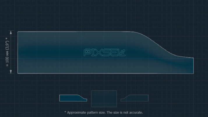 Protective glass Pixsel for dashboard DENZA N7 - 16.7“ 2023 -