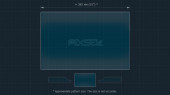 Protective glass Pixsel for monitor DENZA N7 - 18“ 2023 -