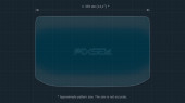 Protective glass Pixsel for monitor MERCEDES BENZ E-CLASS - 16.6“ 2023 -