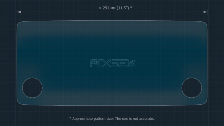 Protective glass Pixsel for monitor SKODA SCALA - 12.5“ 2023 -
