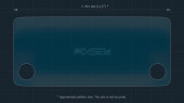 Protective glass Pixsel for monitor SKODA KAMIQ - 12.5“ 2023 -