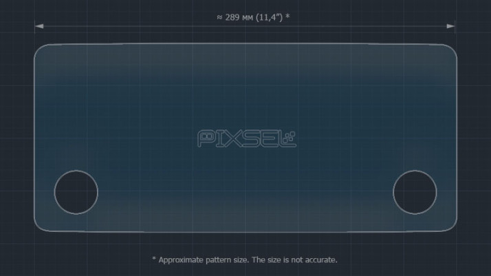 Protective glass Pixsel for monitor SKODA KAMIQ - 12.5“ 2023 -