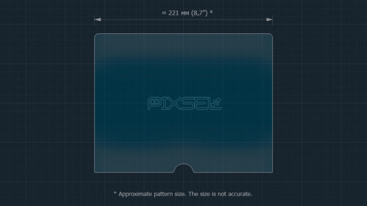 Protective glass Pixsel for monitor LEXUS LBX - 11.1“ 2023 -