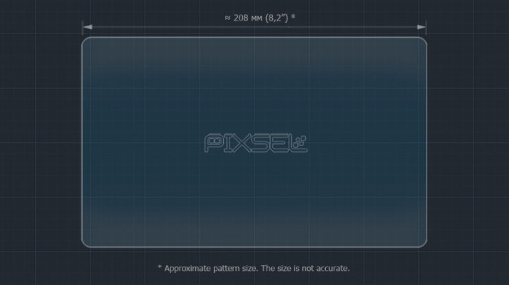Protective glass Pixsel for monitor HYUNDAI VENUE - 9.6“ 2023 -