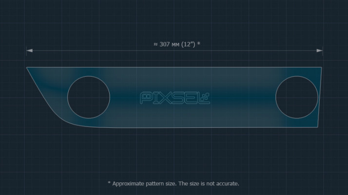 Protective glass Pixsel for climate-control HYUNDAI SONATA - 12.3“ 2023 -