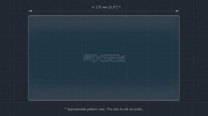 Protective glass Pixsel for monitor HYUNDAI ELANTRA - 7.9“ 2021 -