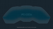 Protective glass Pixsel for dashboard LAMBORGHINI AVENTADOR - 13.8“ 2018 -