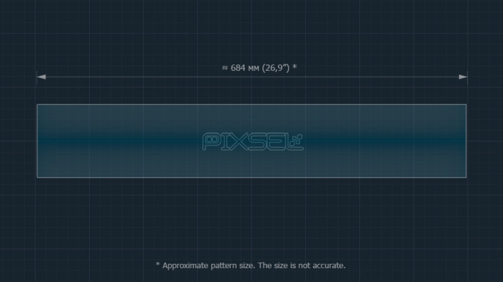 Ochronne szkło Pixsel na monitor IM LS6 - 27.3“ 2023 --2