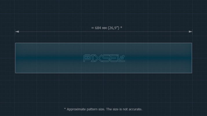 Protective glass Pixsel for monitor IM LS6 - 27.3“ 2023 -