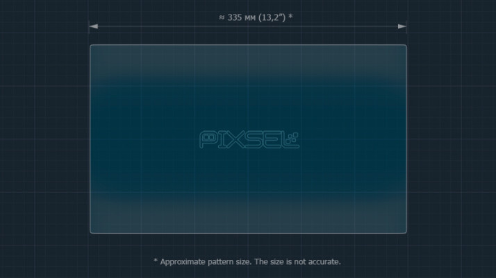 Protective glass Pixsel for monitor ZEEKR X - 15.4“ 2023 -
