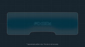 Protective glass Pixsel for dashboard ZEEKR X - 9.8“ 2023 -