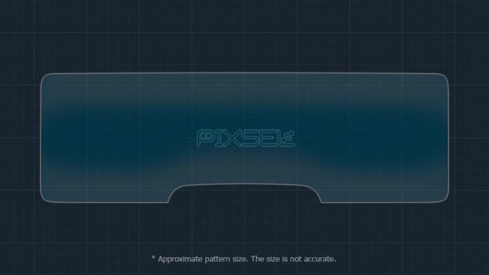 Protective glass Pixsel for dashboard ZEEKR X - 9.8“ 2023 -