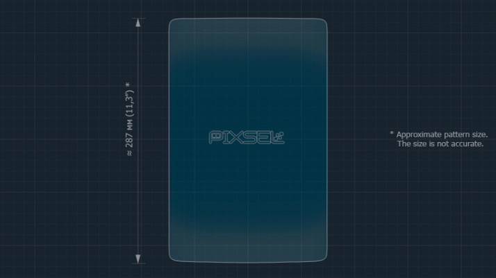 Protective glass Pixsel for monitor VOLVO EX30 - 13.4“ 2023 -