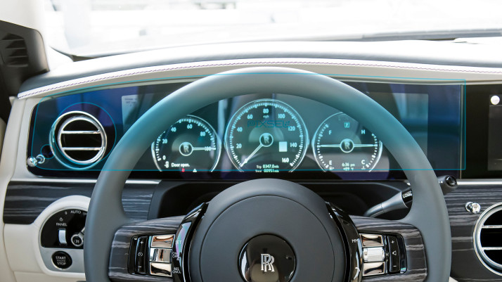 Ochronne szkło Pixsel na deskę rozdzielczą ROLLS ROYCE GHOST - 21.9“ 2021 -