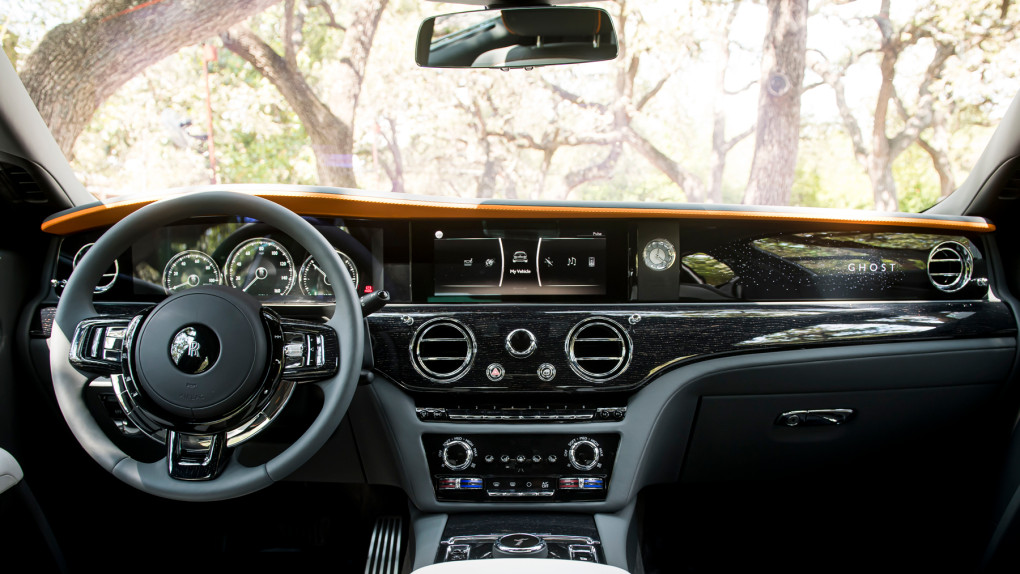 Защитное стекло Pixsel на приборную панель ROLLS ROYCE GHOST - 21.9“ 2021 --1