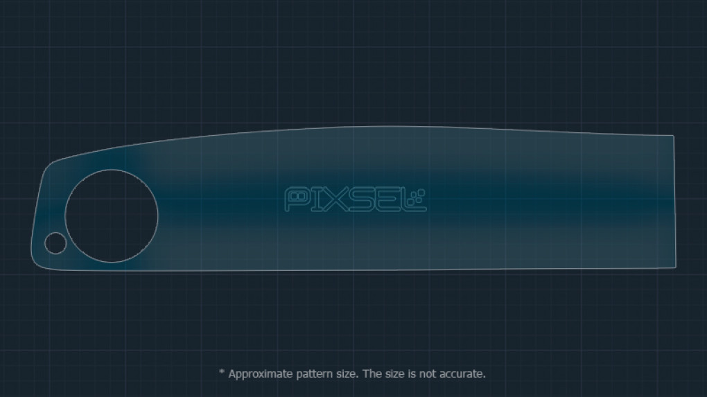 Защитное стекло Pixsel на приборную панель ROLLS ROYCE GHOST - 21.9“ 2021 --2