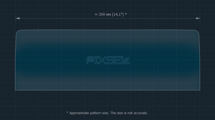 Protective glass Pixsel for monitor MAZDA CX-60 - 14.9“ 2022 -
