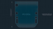 Protective glass Pixsel for monitor SUBARU CROSSTREK - 14.4“ 2023 -