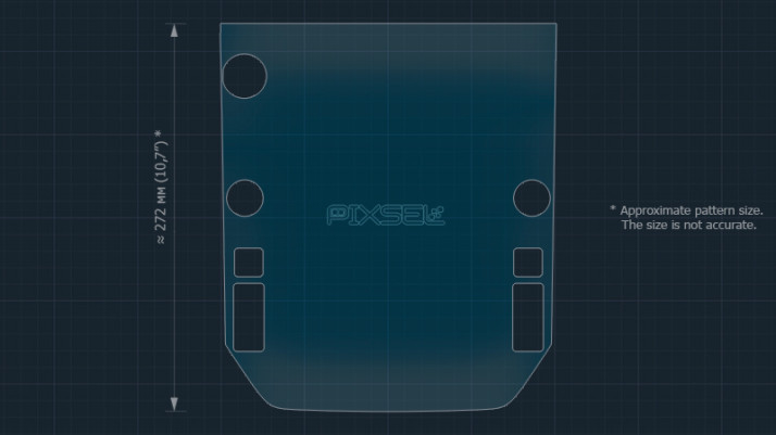 Protective glass Pixsel for monitor SUBARU CROSSTREK - 14.4“ 2023 -