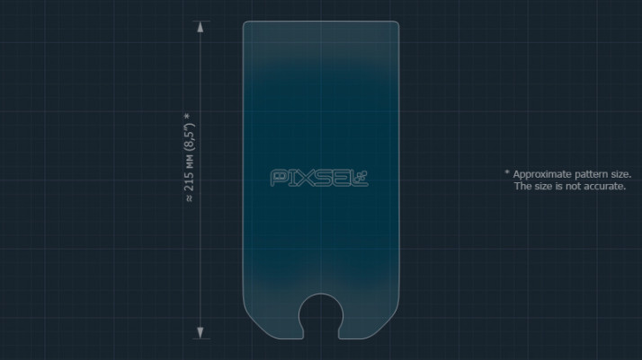 Protective glass Pixsel for monitor MCLAREN 750S - 9.4“ 2023 -