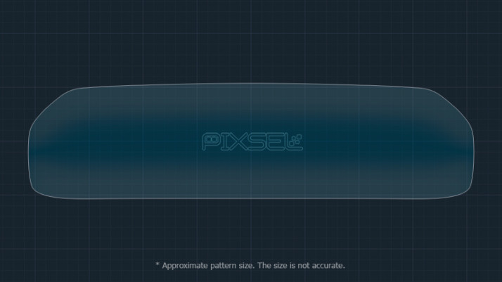 Protective glass Pixsel for dashboard MCLAREN 750S - 11.6“ 2023 -