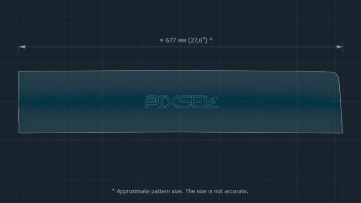 Protective glass Pixsel for monitor HYUNDAI KONA ELECTRIC - 27.2“ 2023 -
