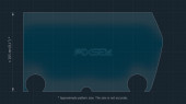 Protective glass Pixsel for monitor LEXUS RZ - 16.3“ 2023 -