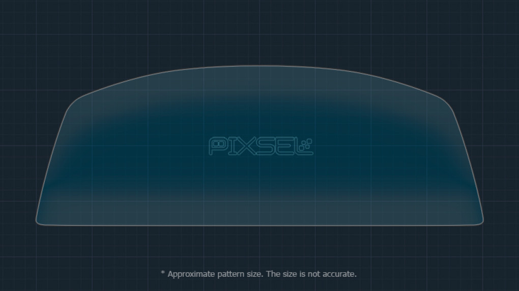 Захисне скло Pixsel на панель приладів LEXUS RZ - 12.9“ 2023 --2