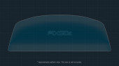 Protective glass Pixsel for dashboard LEXUS RZ - 12.9“ 2023 -