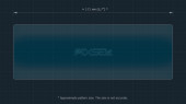 Protective glass Pixsel for rear climate-control NIO ES8 - 7.1“ 2023 -