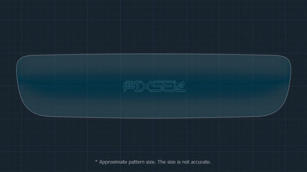 Protective glass Pixsel for mirror NIO EC6 - 10.2“ 2023 --2