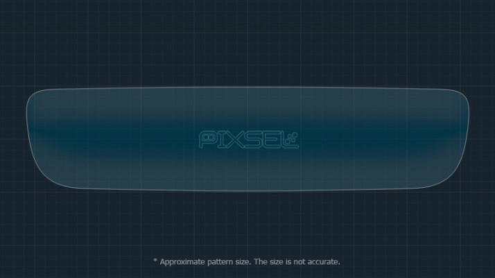 Protective glass Pixsel for mirror NIO EC6 - 10.2“ 2023 -