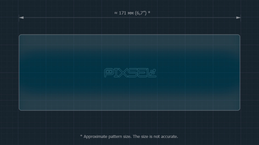 Protective glass Pixsel for rear climate-control NIO EC6 - 7.1“ 2023 --2