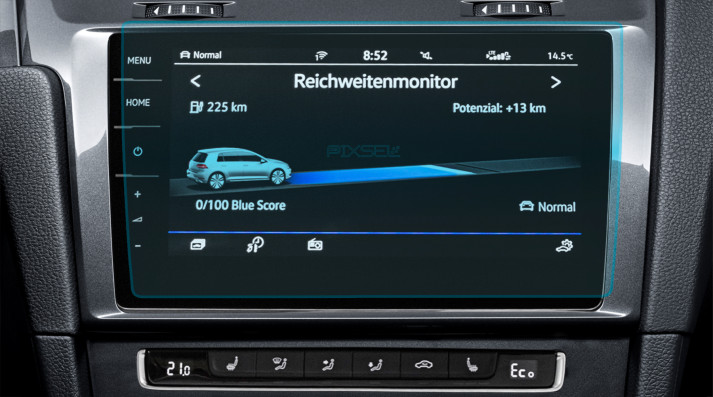 Ochronne szkło Pixsel na monitor VOLKSWAGEN GOLF - 11.4“ 2017 - 2020