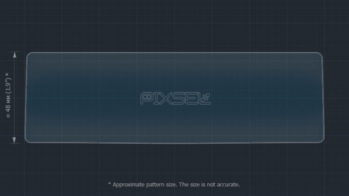 Protective glass Pixsel for rear climate-control AUDI Q8 / SQ8 / RSQ8 - 6.6“ 2023 -