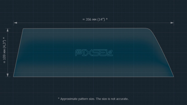 Protective glass Pixsel for monitor BMW 2 / M2 - 14.6“ 2021 - (G42, F87, F44)
