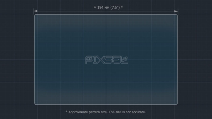 Protective glass Pixsel for monitor KIA CEED - 9“ 2019 -