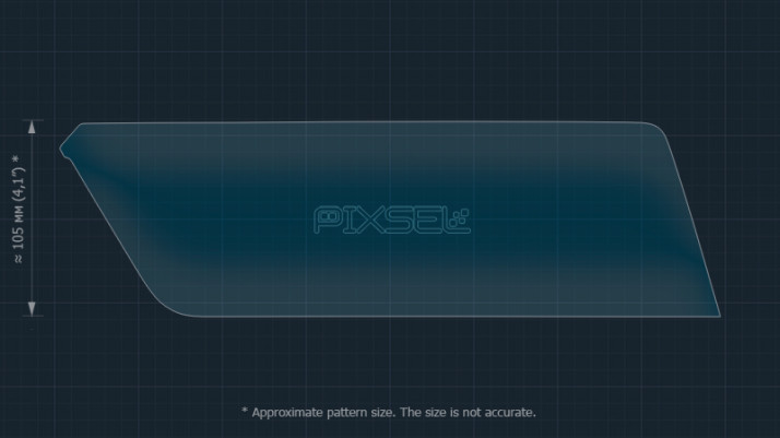 Protective glass Pixsel for monitor BMW 2 / M2 - 14.5“ 2021 - (G42, F87, F44)