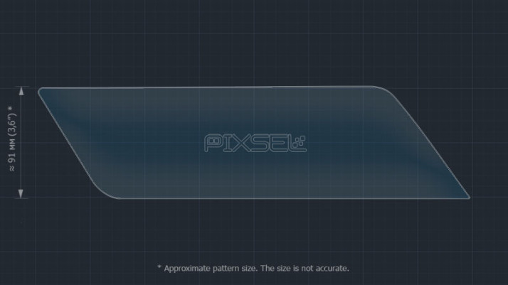 Protective glass Pixsel for monitor BMW 2 / M2 - 14.3“ 2021 - (G42, F87, F44)