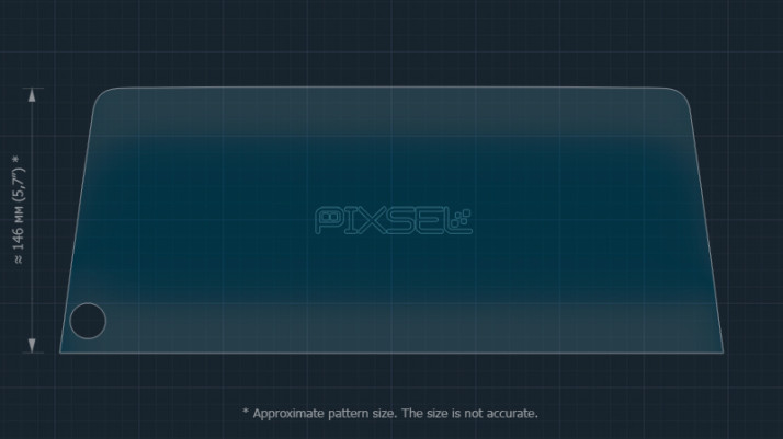 Protective glass Pixsel for monitor MAXUS EUNIQ 5 - 15.3“ 2022 -