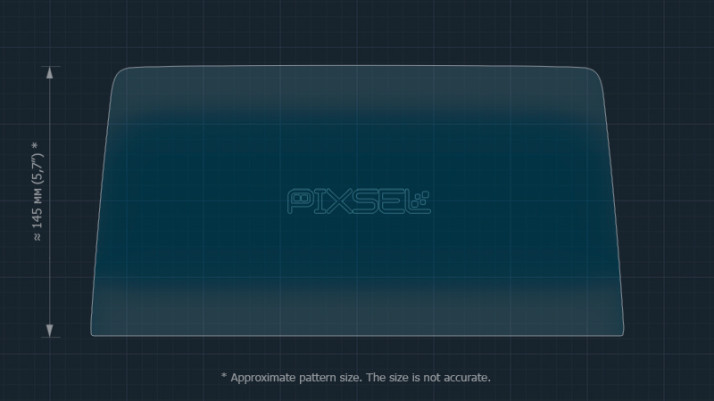 Protective glass Pixsel for monitor MAXUS EDELIVER 9 - 12.6“ 2021 -