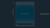 Protective glass Pixsel for monitor MAXUS EUNIQ 6 - 13.7“ 2020 -