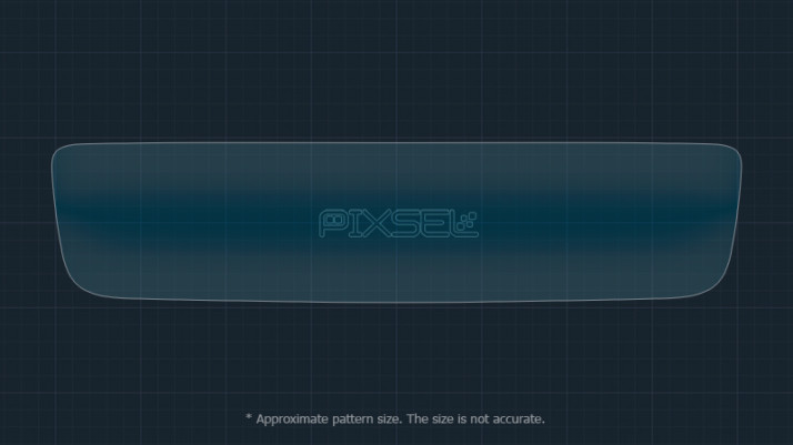 Protective glass Pixsel for mirror KIA EV9 - 9.9“ 2023 -