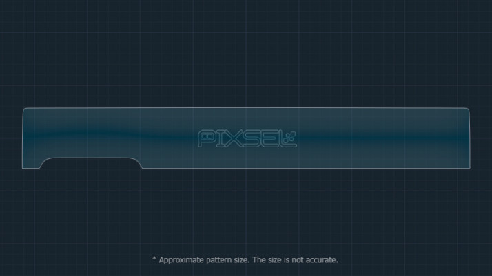 Protective glass Pixsel for dashboard HONDA E - 37.2“ 2020 -