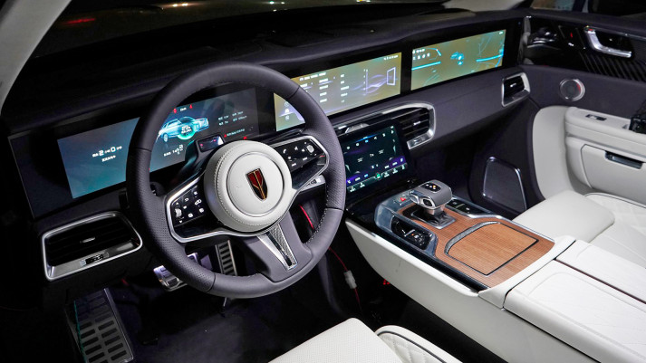 Protective glass Pixsel for dashboard HONGQI E-HS9 - 19.7“ 2020 -