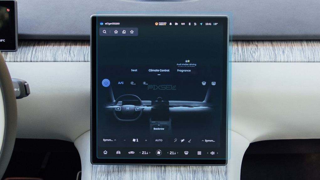 Ochronne szkło Pixsel na monitor NIO ET7 - 13.5“ 2022 -