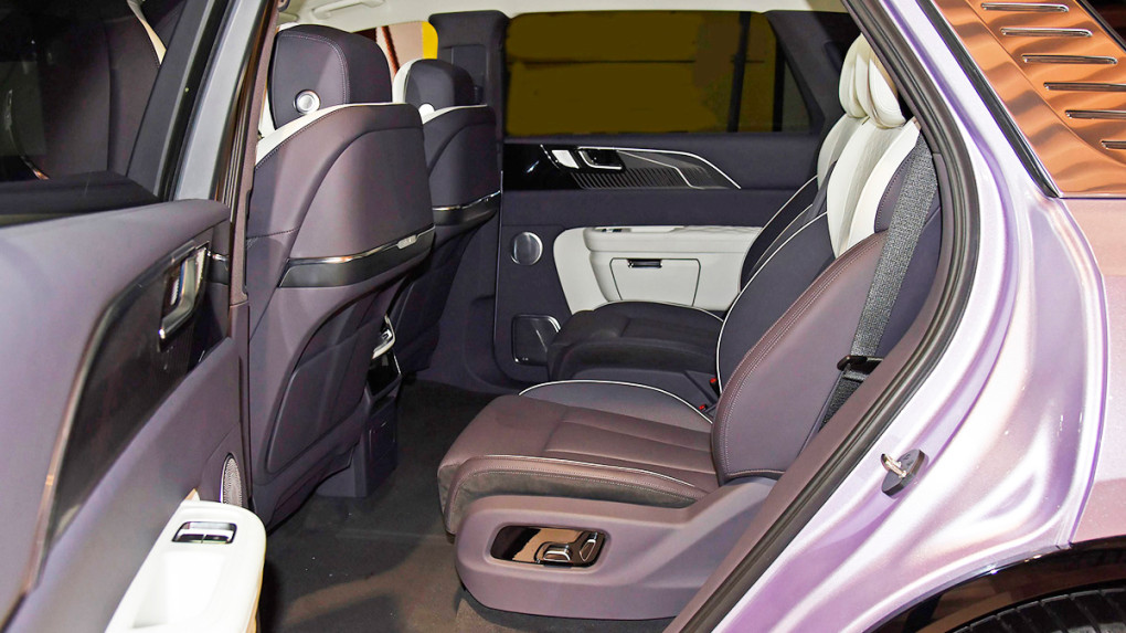 Protective glass Pixsel for rear climate-control HONGQI E-HS9 - 6.6“ 2020 --1