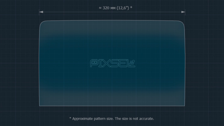 Protective glass Pixsel for monitor SMART #1 - 14.6“ 2022 -